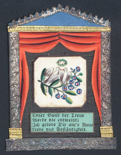 Carte de vœux allemande - German School