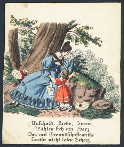 Carte de vœux allemande - German School