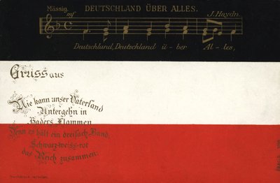 Hymne national allemand - German School