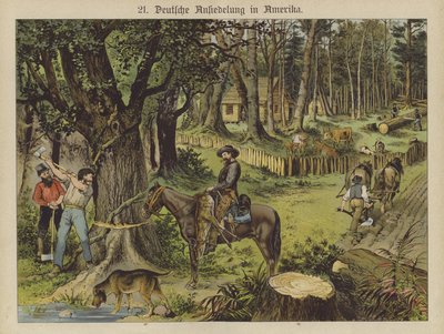 Allemands en Amérique - German School