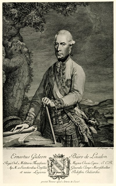 Gideon Ernst Freiherr von Laudon - German School