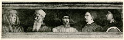 Giotto di Bondone (1267 - 1337), Paolo Uccello (1397 - 1475), Donatello (1386 - 1466), Antonio Manetti (1402 - 1460), Filippo di der Brunellesco (1377 - 1466) - German School