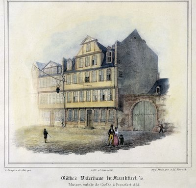 Maison de Goethe à Francfort - German School