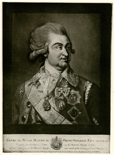 Grigori Alexandrovitch Prince Potemkine - German School