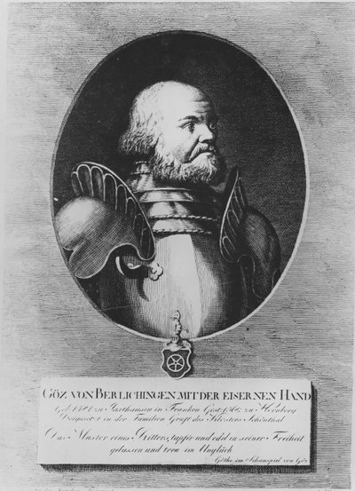 Götz von Berlichingen (gravure) - German School