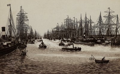 Hambourg : Hafen, Le Port - German School