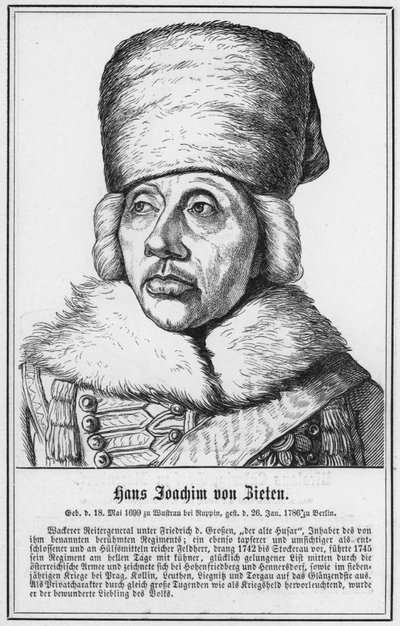 Hans Joachim von Zieten - German School