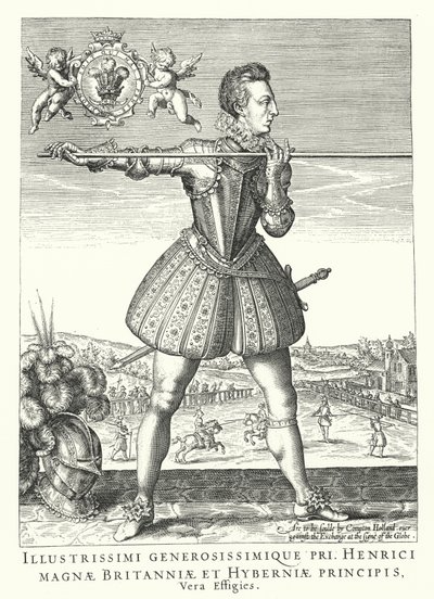 Henri Frédéric, prince de Galles, fils aîné du roi Jacques Ier d