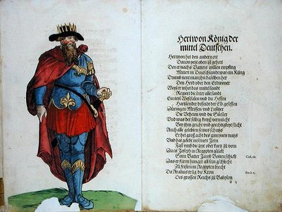 Heriwon, roi des Allemands du Milieu, de 