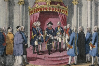 Hommage des États de Silésie, 7 novembre 1741 - German School