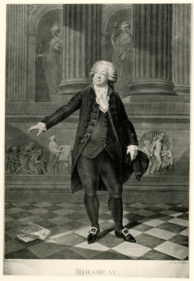 Honoré Gabriel de Riqueti, comte de Mirabeau - German School