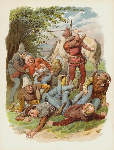 Illustration pour Till Eulenspiegel - German School