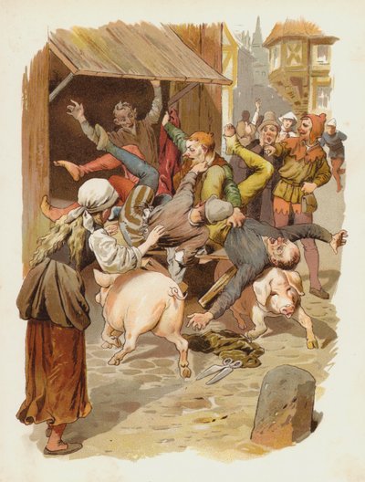 Illustration pour Till Eulenspiegel - German School