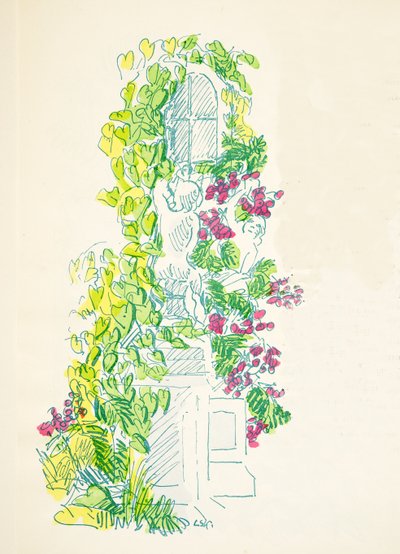 Illustration de Styl, pub.1922 (pochoir) - German School