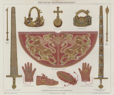 Regalia impériale du Saint-Empire romain germanique - German School