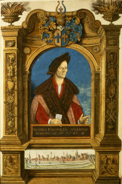 Jakob Fugger, du Geheim Ehrenbuch des Fuggerschen Geschlechts - German School