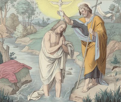 Le Baptême de Jésus - German School