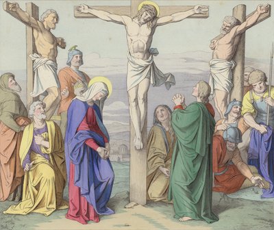 Jésus meurt sur la Croix - German School