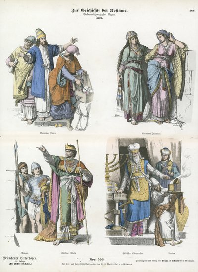 Costumes juifs - German School
