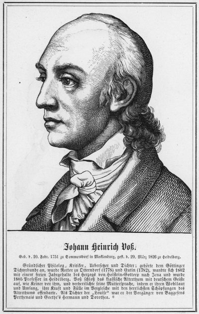 Johann Heinrich Vok (gravure) - German School