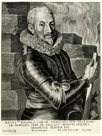 Jean Tserclaes, comte de Tilly - German School