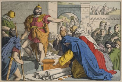 Judas Maccabée à Maspha, illustration de L
