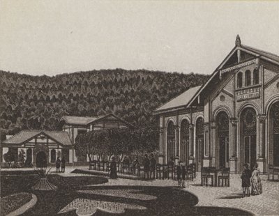 Kaiserpark (lithographie) - German School