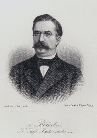 Karl Heinrich von Boetticher, homme politique allemand et vice-chancelier - German School