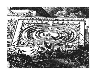 Labyrinthe à Heidelberg, Hortus Palatinus - German School