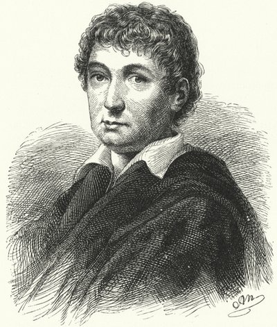 Leandro Fernandez de Moratin, dramaturge espagnol (gravure) - German School