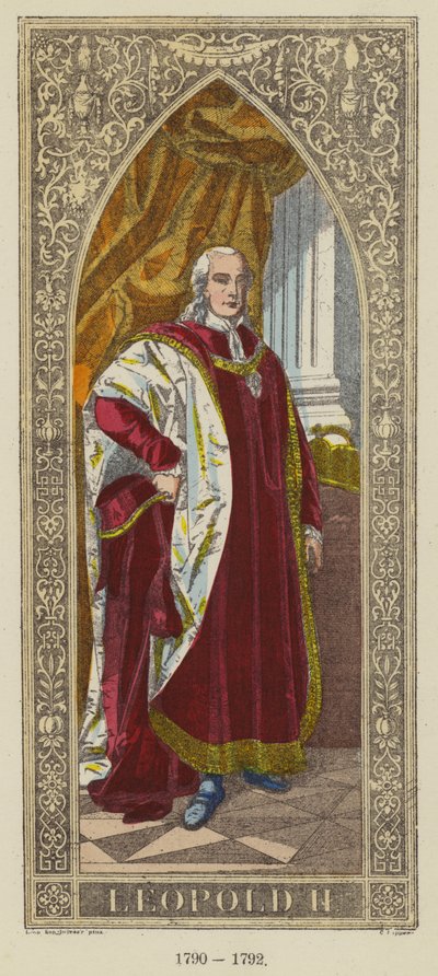 Léopold II, 1790-1792 - German School