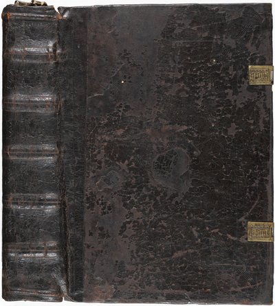 Lewis E 161, Missel, couverture avant, Franconie, possiblement Forchheim, Allemagne - German School
