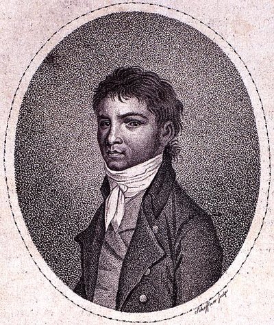 Louis van Beethoven (1712-73) gravé par Scheffner - German School