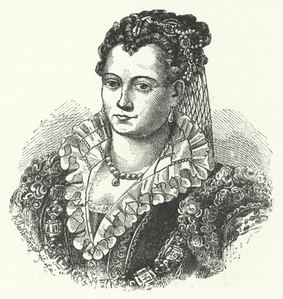 Lucrezia Borgia, duchesse consort de Ferrare, Modène et Reggio - German School