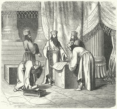 Mages, prêtres zoroastriens persans - German School