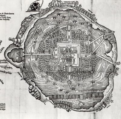 Carte de Tenochtitlan de 