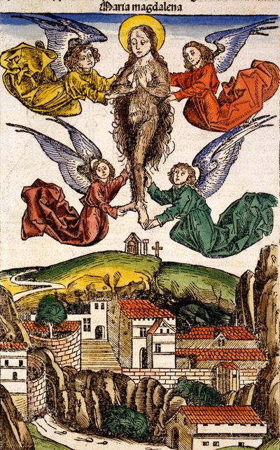 Maria Magdalena du Liber Chronicarum par Hartmann Schedel, 1493 - German School