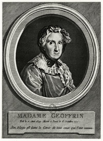 Marie Thérèse Geoffrin - German School