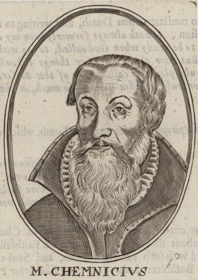 Martin Chemnitz, théologien et réformateur luthérien allemand (gravure) - German School
