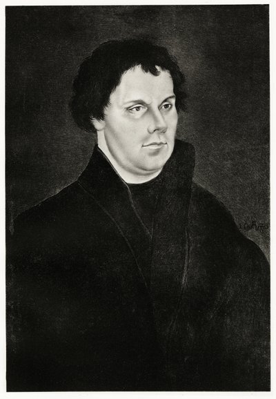 Martin Luther, 1884-90 (phototype) - German School