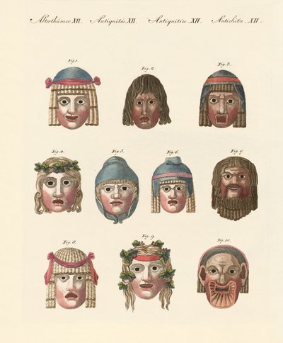 Masques des anciens - German School