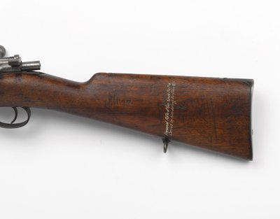 Fusil à verrou Mauser M1896 7,92 mm utilisé par le Général Louis Botha - German School