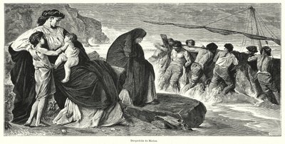 Adieux de Médée : scène de la tragédie grecque antique Médée d