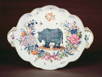 Support de Meissen pour la pièce maîtresse du service Northumberland, vers 1745 - German School