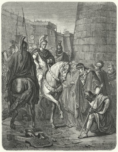 Metellus en Grèce (gravure) - German School