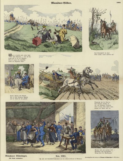 Manœuvres militaires - German School