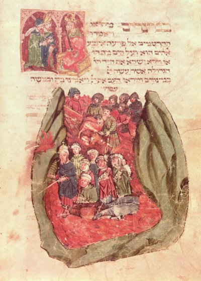 Moïse conduit les enfants d