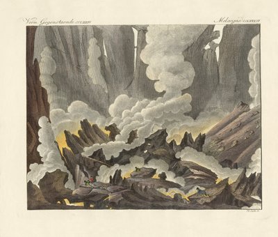 Le mont Etna en Sicile - German School