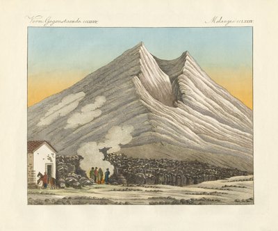 Le mont Etna de Sicile - German School