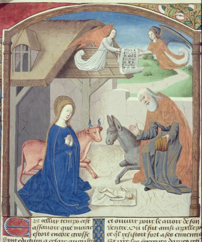 Sainte Famille, de Vita Christi, par Ludolf de Saxe, vers 1300-7778 - German School